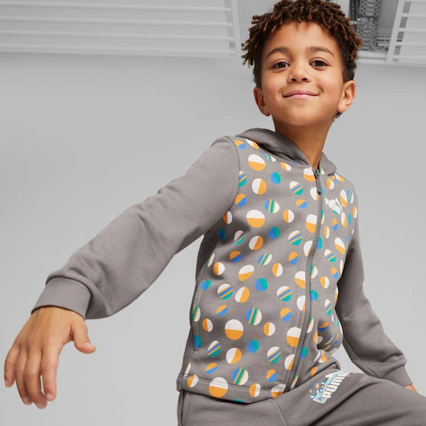"Felicità Estiva: Feltrino PUMA con Zip - Perfetto per i Piccoli!"
