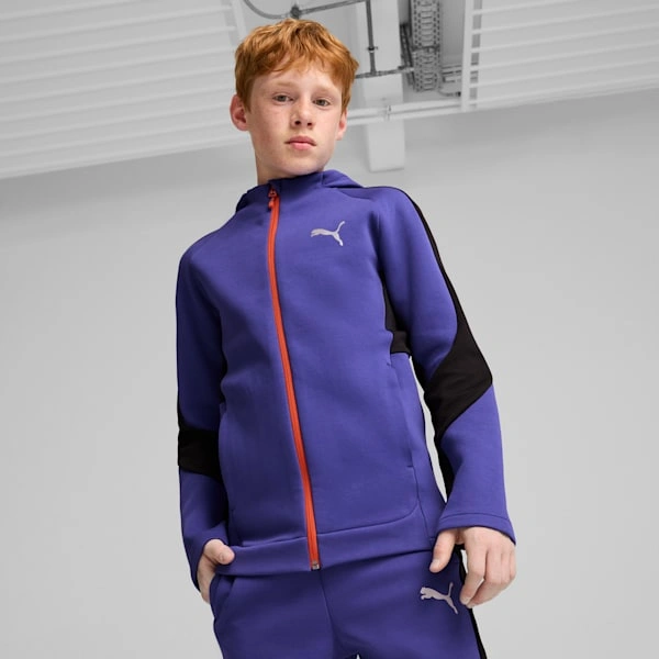 PUMA EVOSTRIPE: Felpa con cappuccio per ragazzi, comfort e stile senza pari, un must-have!